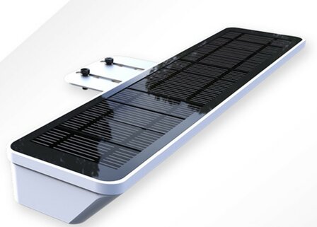 (reclame) bordverlichting op zonne-energie 30 cm